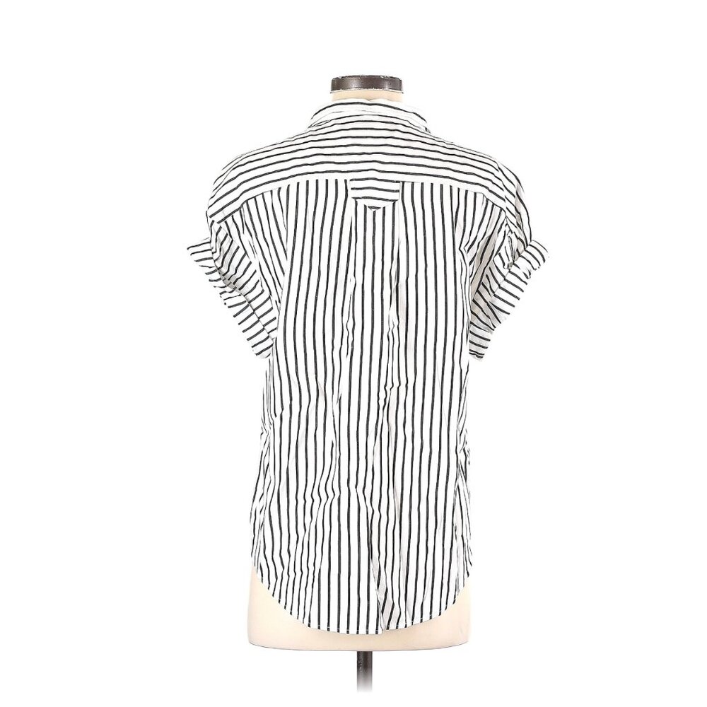 Frame Sheila Striped Pocket Shirt Size XS - Picture 6 of 8